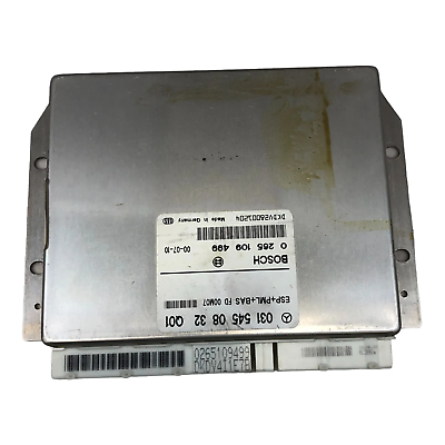 00-02 Mercedes E320 E430 E55 ABS Braking System Control Module 0315450832