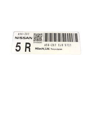 06 Nissan Altima Engine Control Module ECM Computer A56-Z07 EJ8
