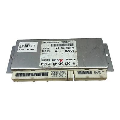 04 MERCEDES E320 ANTI LOCK BRAKE ABS CONTROL MODULE 0335454032
