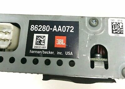 02-06 Toyota Camry Audio Sound System Amplifier AMP JBL Radio 86280-AA072