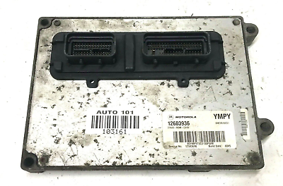 04-06 SATURN VUE 3.5L Engine Control Module ECM Computer 12603936