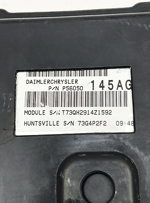 05 Jeep Grand Cherokee 3.7L V6 Fuse Box Relay 04839337AC