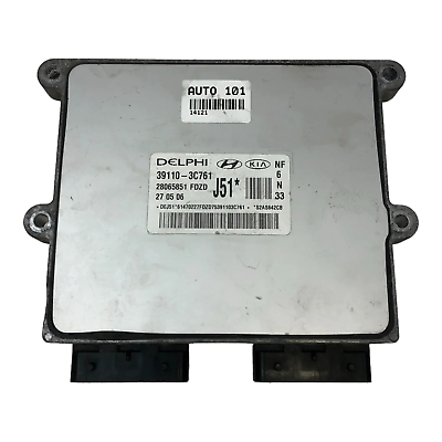 06-08 Hyundai Sonata 3.3L Engine Control Unit ECU 391103C761 OEM