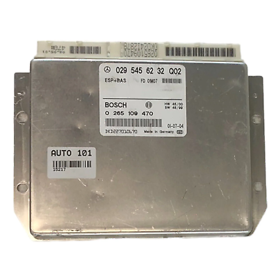 02-03 MERCEDES CLK55 ABS Control Module 0295456232