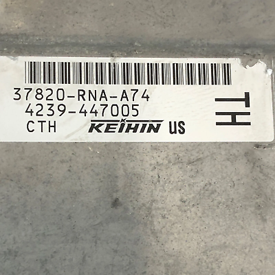 06- 11 HONDA CIVIC Engine Computer Control Module OEM 37820-RNA-A74