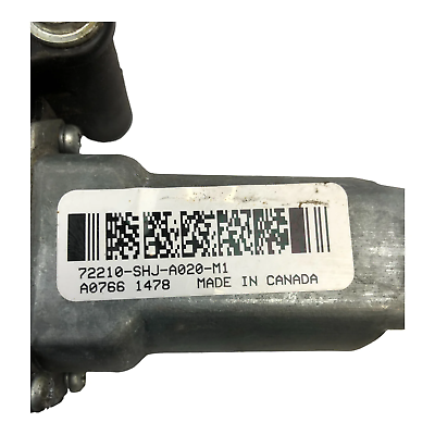 05-10 HONDA ODYSSEY Front Right Door Window Regulator W/ Motor 72210SHJA020M1