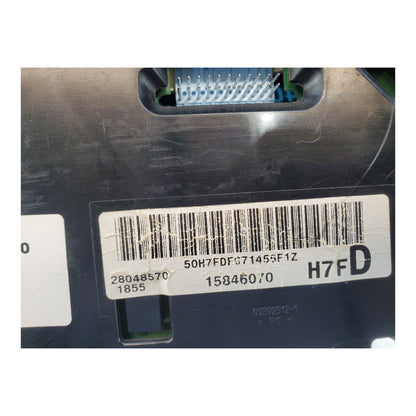 Programmed 2003 2007 CHEVROLET/GMC EXPRESS SAVANNA INSTRUMENT CLUSTER 15846070