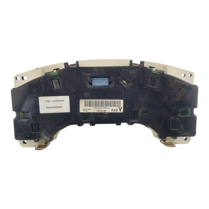 Programmed 2003-2007 CHEVROLET EXPRESS USED INSTRUMENT CLUSTER 10378184 GM