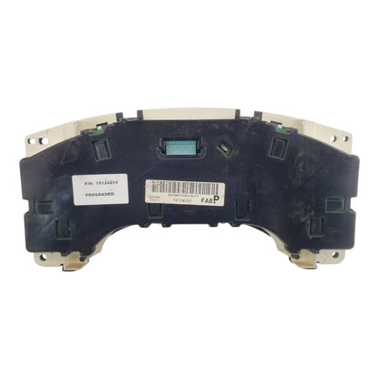 Programmed 2003-2007 CHEVROLET EXPRESS USED INSTRUMENT CLUSTER 15124214  GM