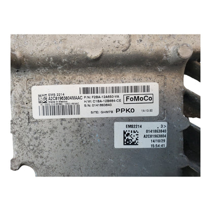 15 16 Fiesta F2BA-12A650-VA Computer Brain Engine Control ECU ECM EBX Module