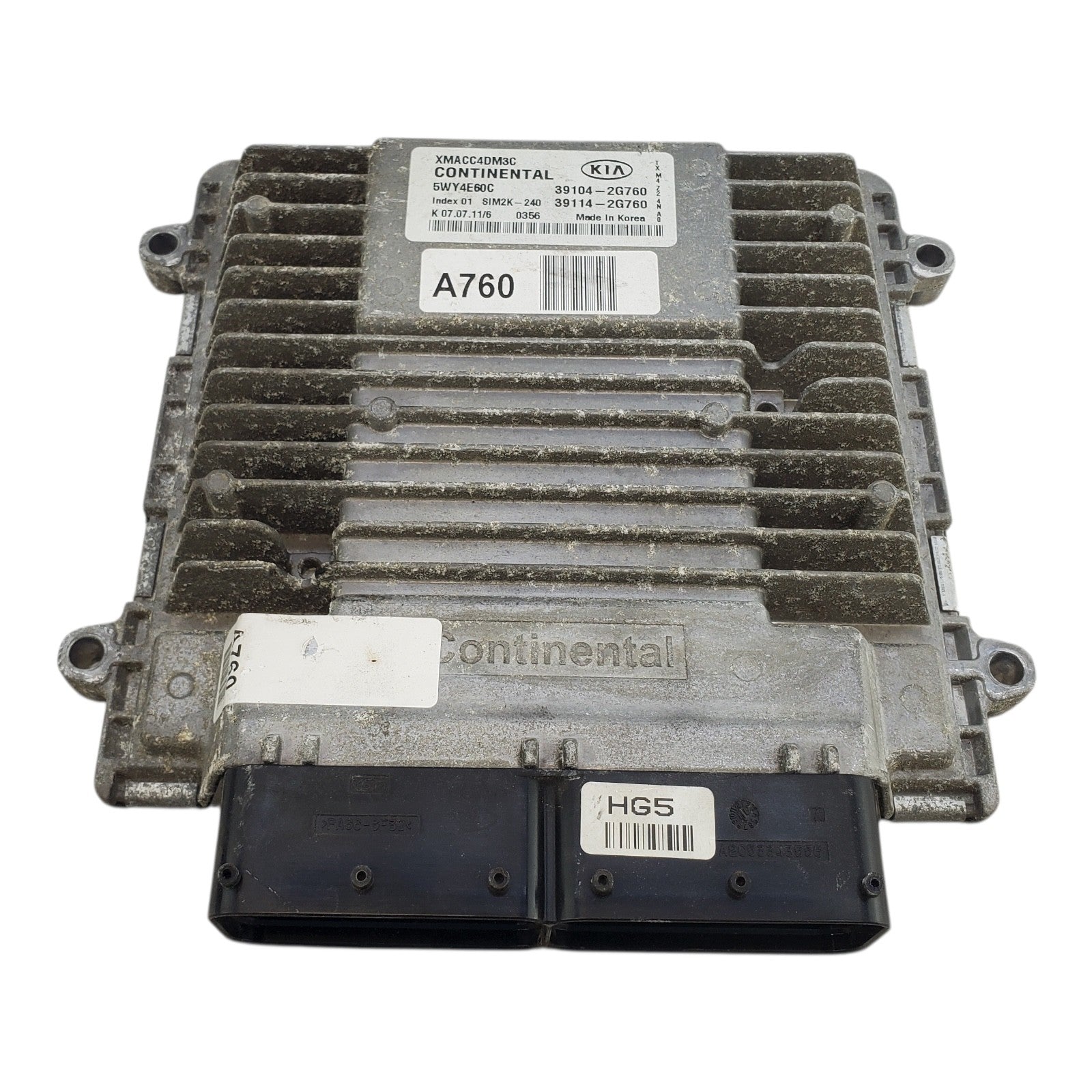 ENGINE COMPUTER KIA SORENTO 2012 2013 39104-2G760 39114-2G760 2.4L PCM ECM OEM