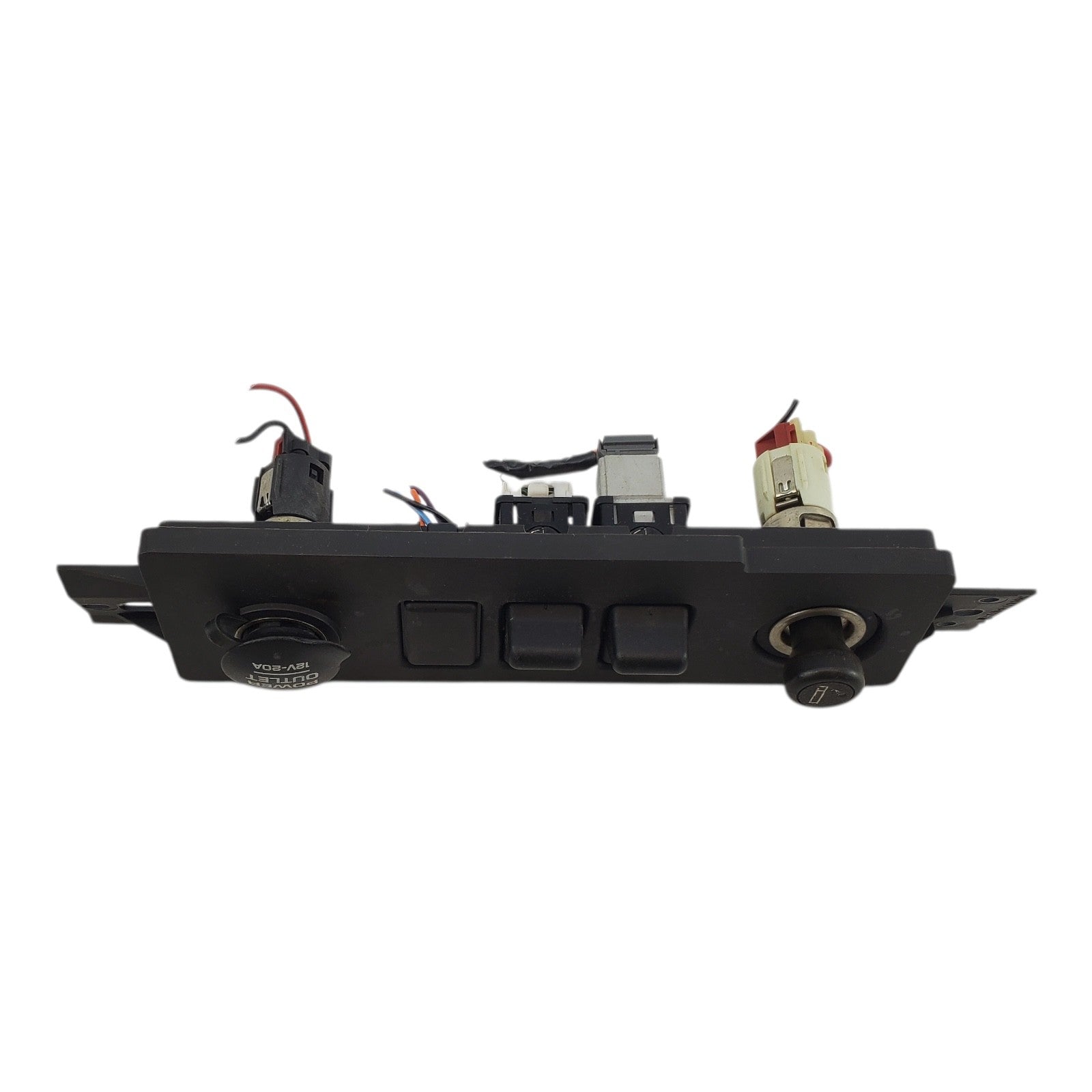 97-01 JEEP CHEROKEE XJ SWITCH PANEL FOR REAR WIPER DEFROSTER POWER OUTLET