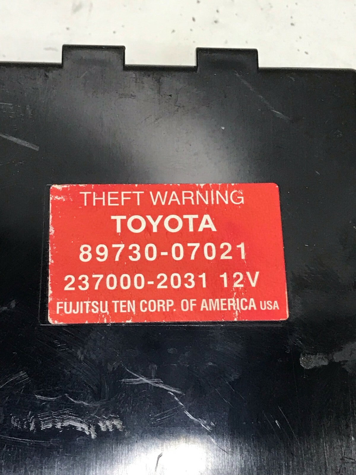 ✅ 2000-2004 Toyota Avalon Anti Theft Warning Locking Control Module 89730-07021 