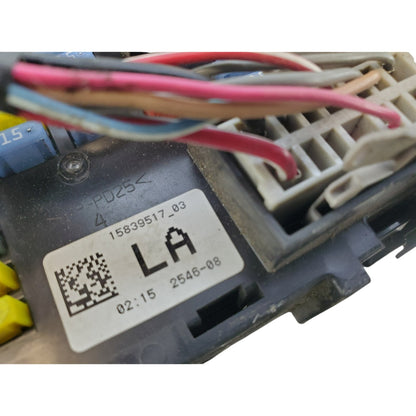 07 Chevrolet Tahoe LT 1500 5.3L 4X4 Under Dash Fuse Relay Box 15839517_03