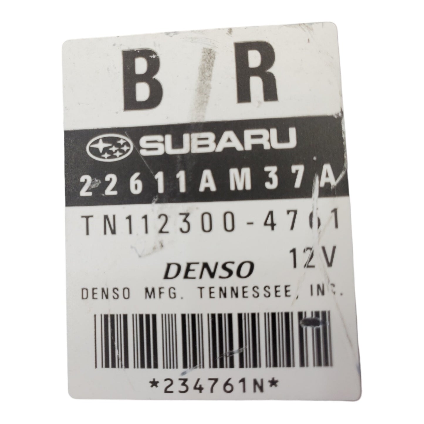 07 SUBARU LEGACY Engine Control Module 2.5l At Federal Emissions 22611AM37A