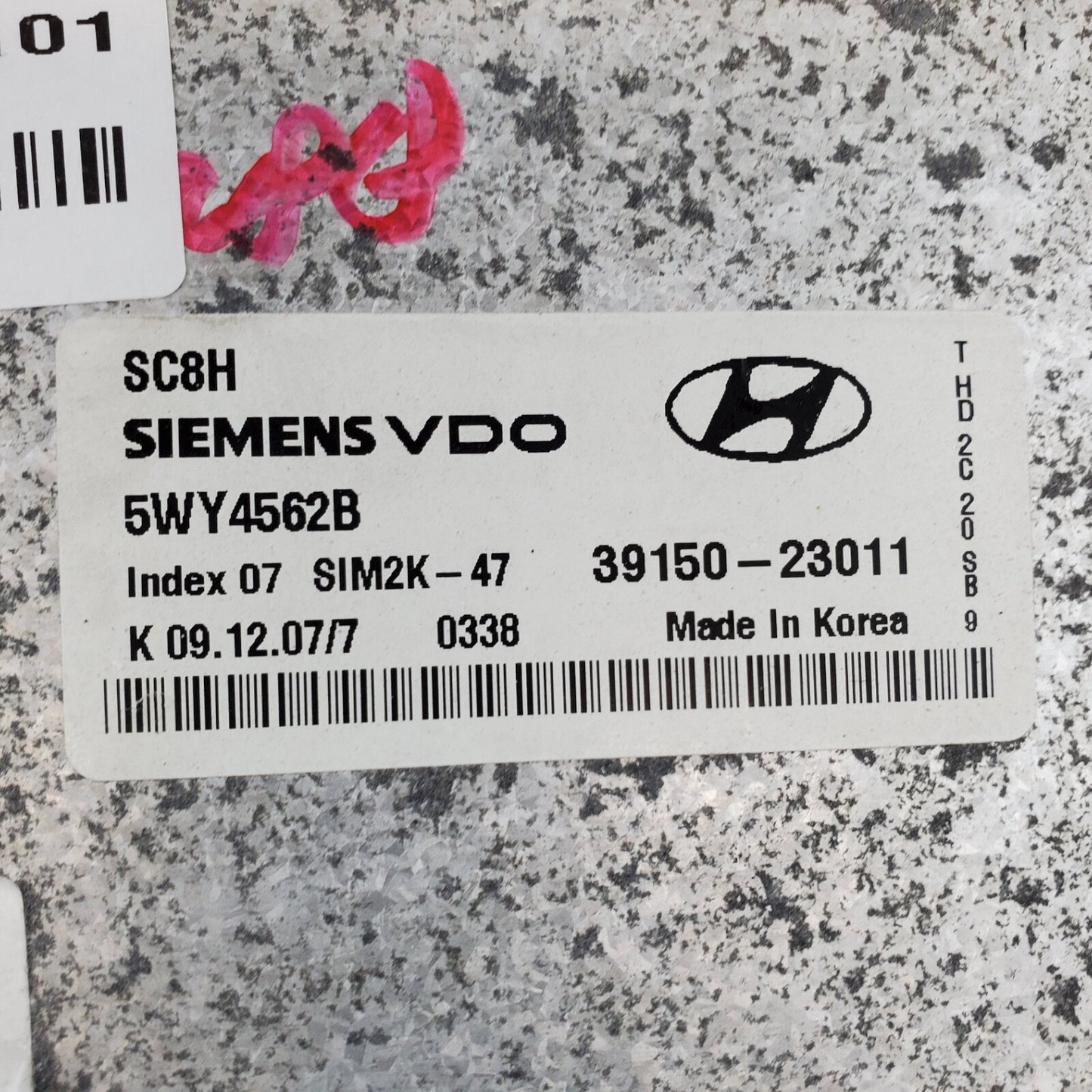 ✅ 07-10 Hyundai Elantra 2.0 A/T Engine Control Module ECM Computer 39150-23011