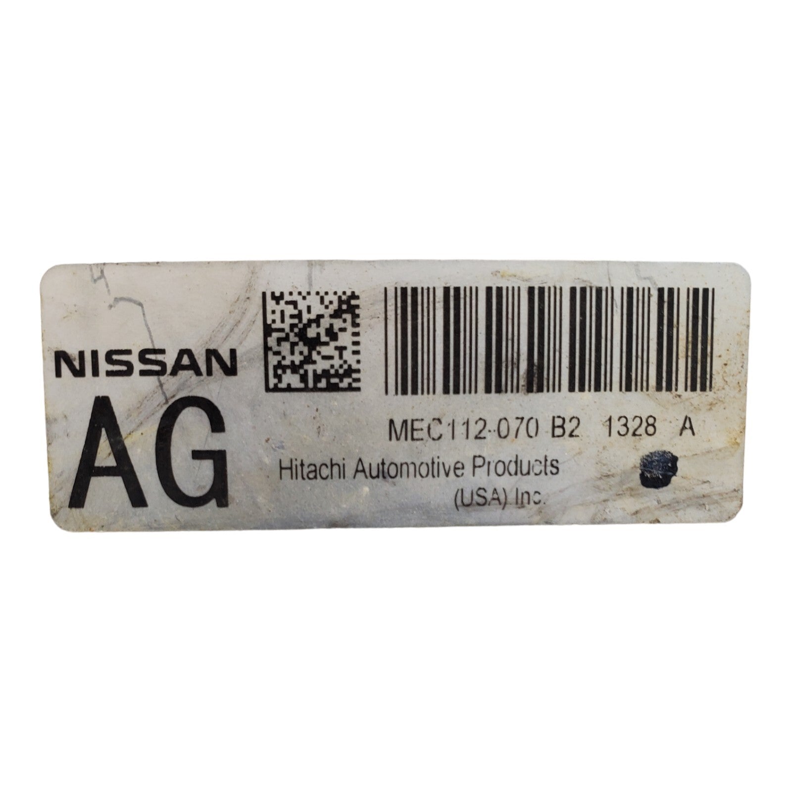 ✅2011 Nissan Altima 2.5L ECM ECU S14 | AG MEC112-070 B2 1328 A