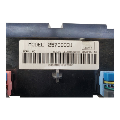 00 01 02 03 04 05 CADILLAC DEVILLE Heater AC Temperature Control Switch 25728331