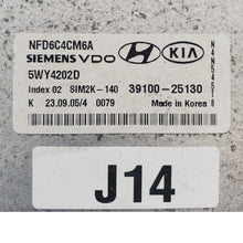 ✅ 06-08 Hyundai Sonata 2.4L Engine Control Module ECM Computer 39100-25130