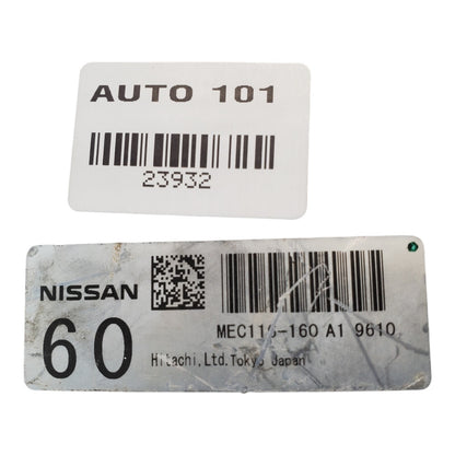2009 Nissan Murano 3.5L AWD OEM Engine Computer Control Module ECU MEC116-160 A1