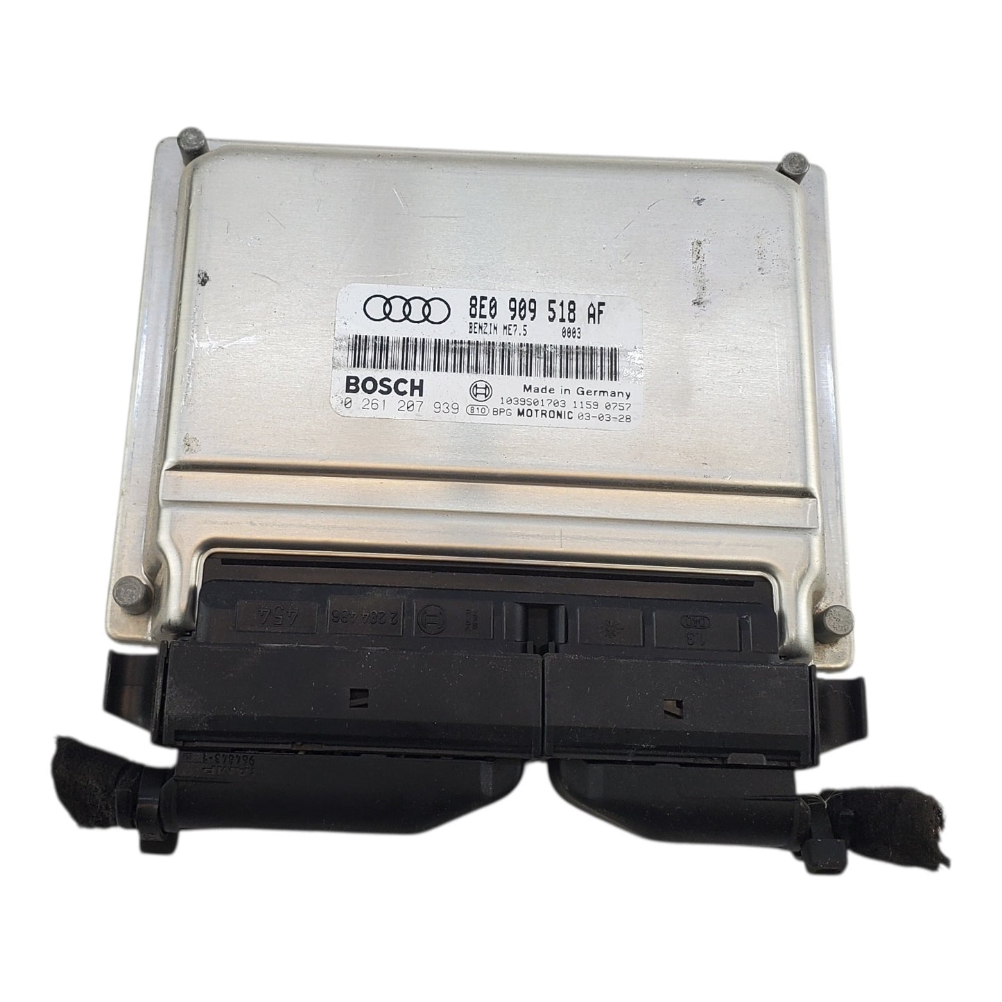 Engine ECM Control Module Model 1.8L Fits 02 AUDI A4 8E0 909 518 AF 8E0909518AF