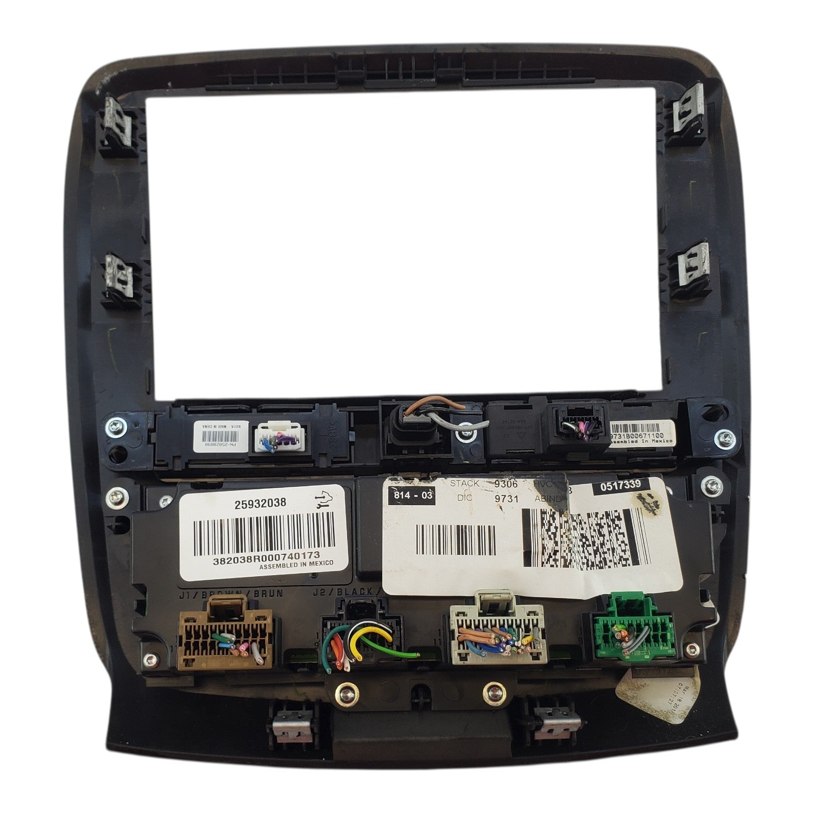 2008-2012 Traverse Enclave Digital Climate Temp Temperature Control 25932038