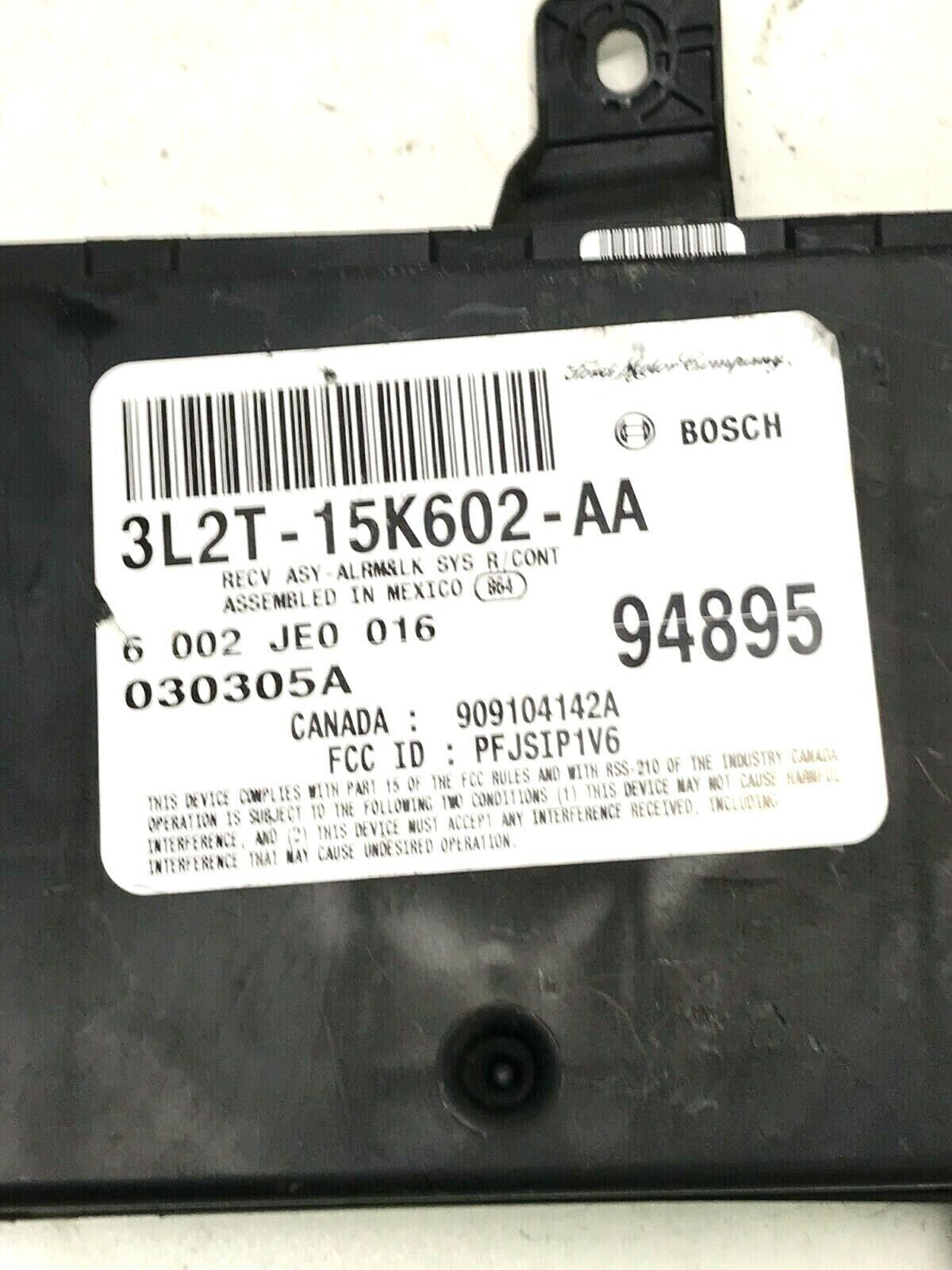 03-04 AVIATOR EXPLORER MOUNTAINEER Anti Theft Locking Module 3L2T-15K602-AA