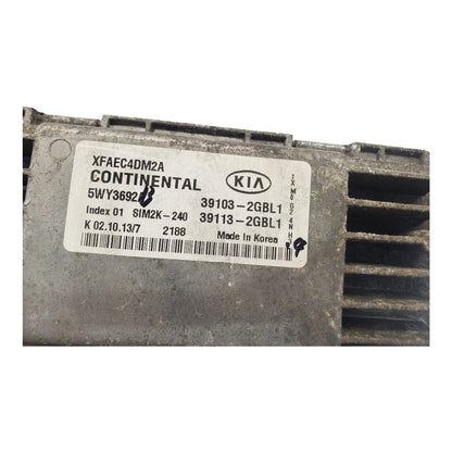 2014-2015 KIA SORENTO 2.4L AT OEM ENGINE CONTROL MODULE ECM ECU 39103-2GBL1