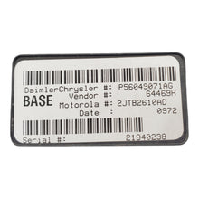 P56049071AG     Dodge Dakota Body Control Module BCM CTM 2002 2003