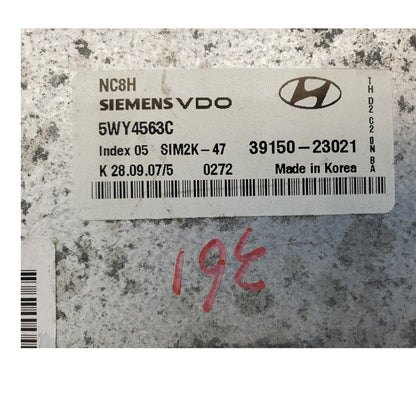 ENGINE COMPUTER HYUNDAI ELANTRA 2007 2008 2009 2010 39150-23021 2.0L AT ECM OEM