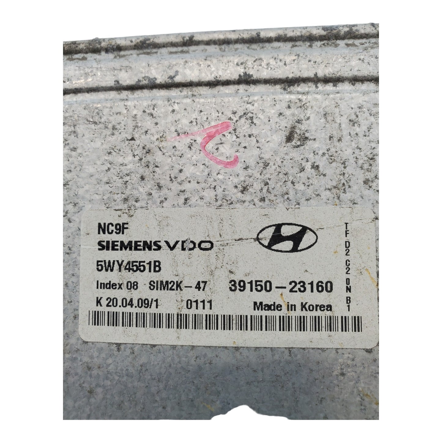 ✅ 09-10 HYUNDAI ELANTRA 2.0L Engine Control Module ECM Computer 39150-23160