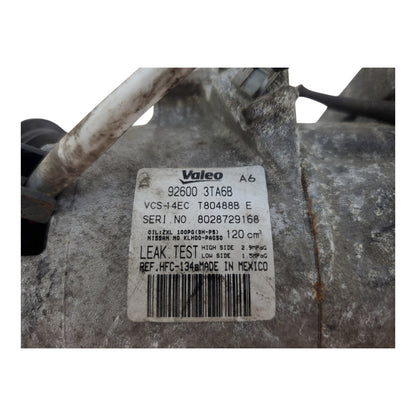 2013-2018 NISSAN ALTIMA AC Compressor 4 Cylinder Sedan SL 926003TA6B