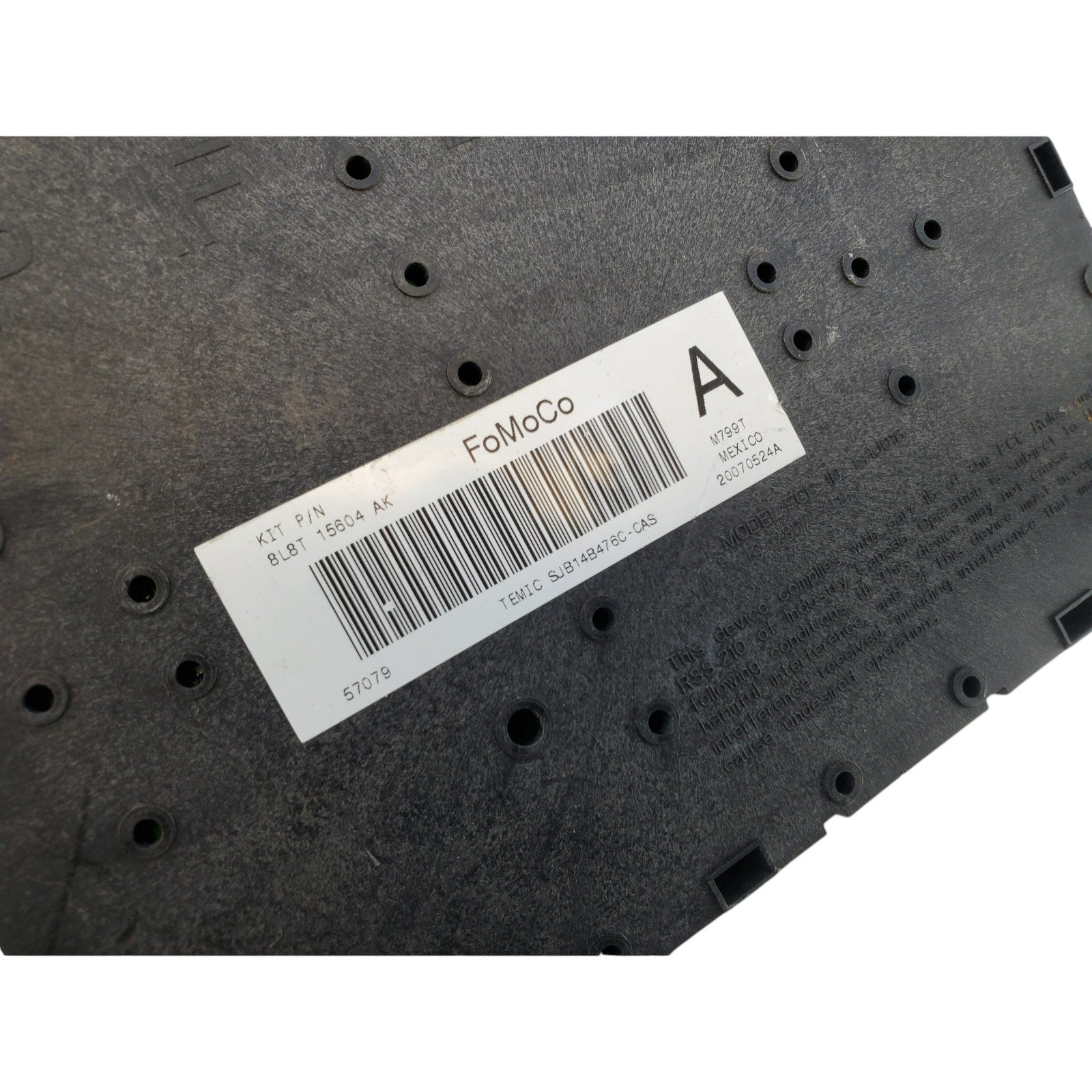 08 09 2008 2009 Ford Escape Interior Cabin Fuse Box Relay Block 8l8t15604ak