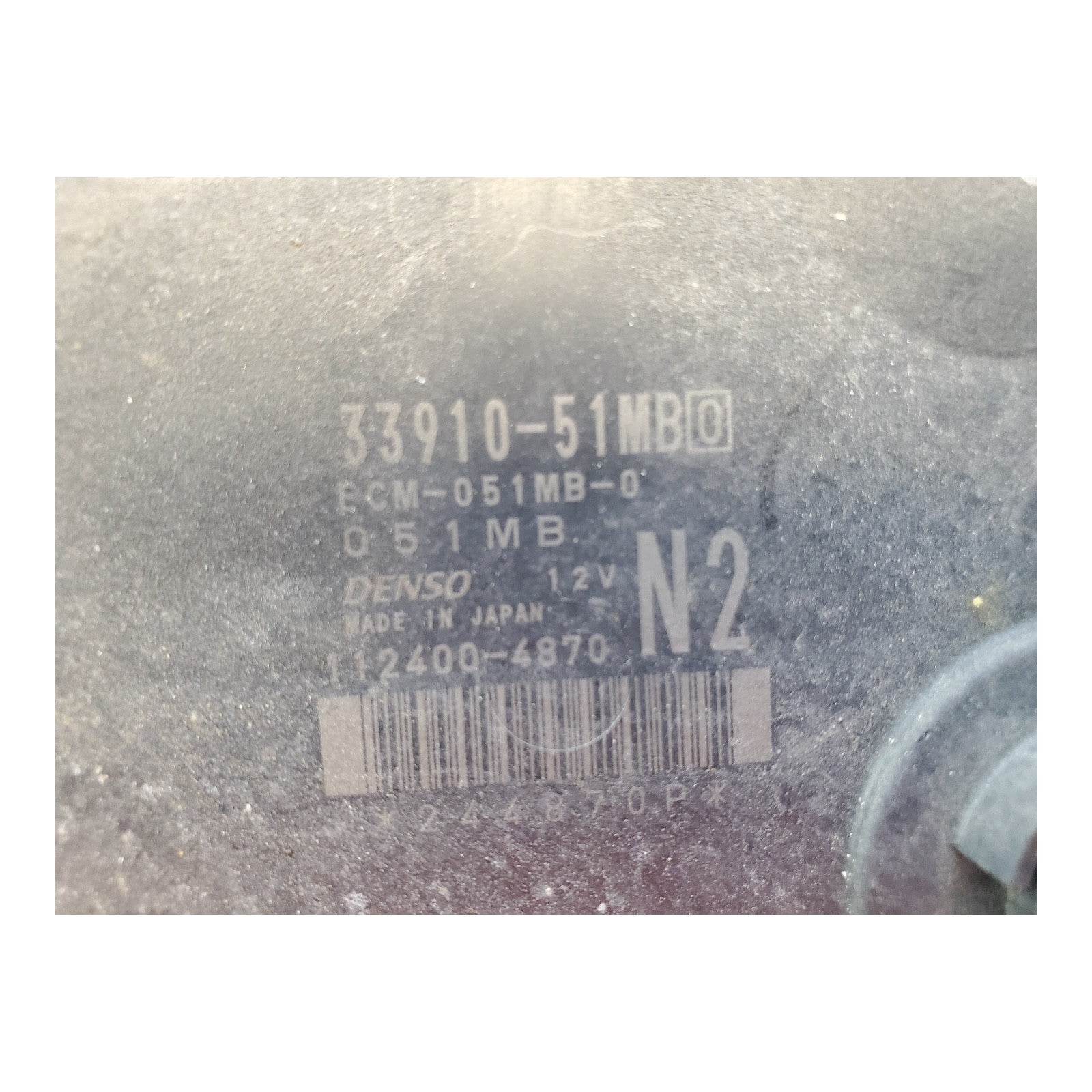11-12 SX4 Engine Control Module Unit 33910-51MB0  112400-4870 ECM ECU 209888