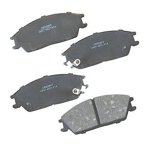 1989-2005 Hyundai/Mitsubishi Accent/Excel/Precis/Scoupe Brake Pad Set, Front