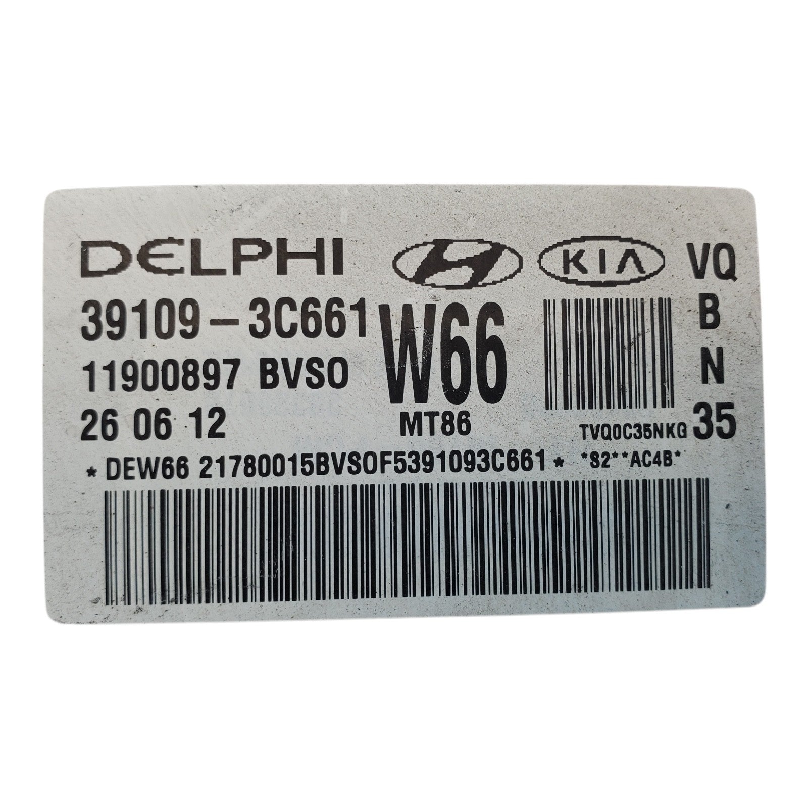 11 12 Kia Sedona 39109-3C661 Computer Brain Engine Control ECU ECM PCM Module