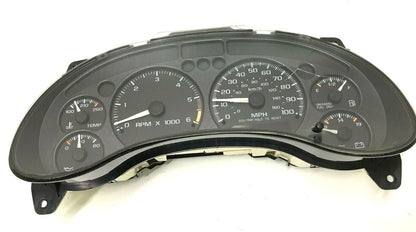 ✅98-01 Oldsmobile Bravada M/T Speedometer Instrument gauge Cluster 16263245 124K