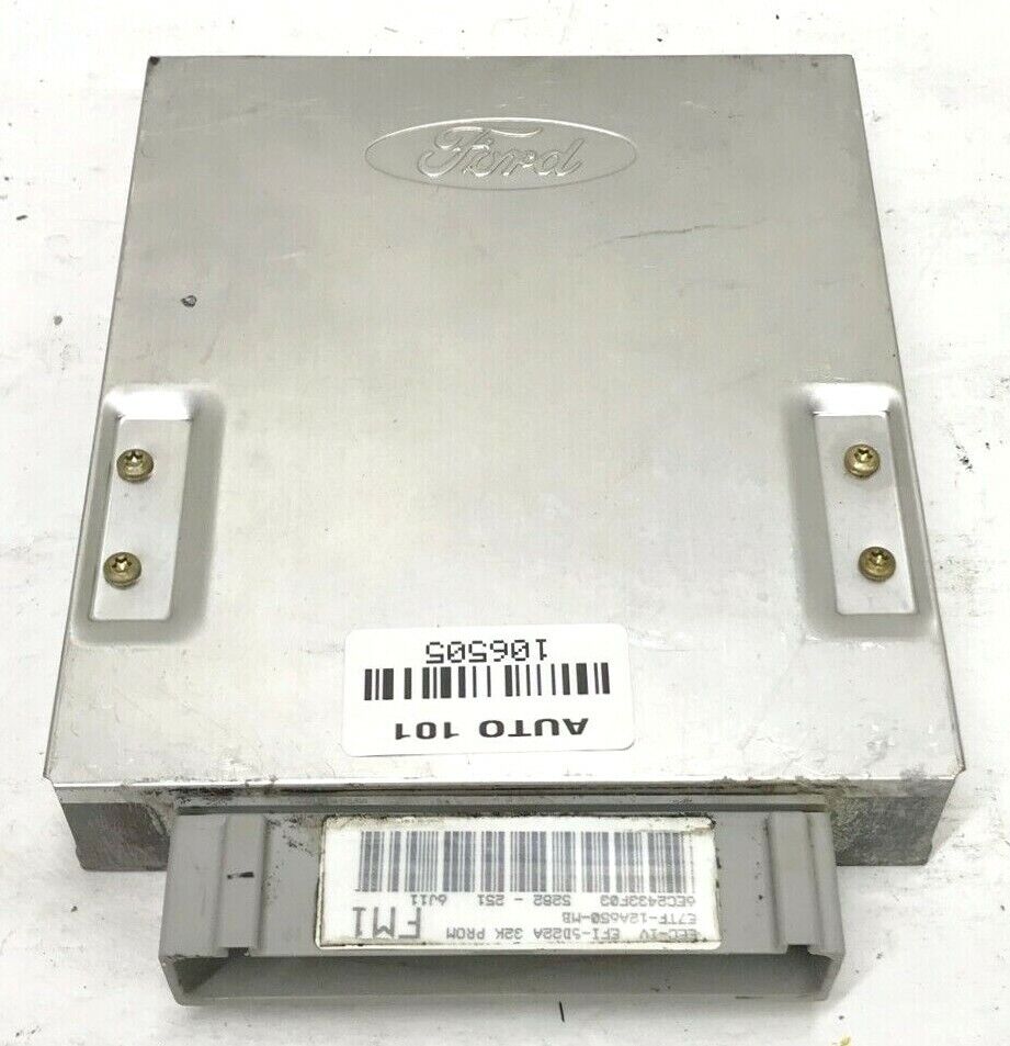 ✅ FORD F150 MT ECU ECM PCM MODULE FM1 E7TF-12A650-MB