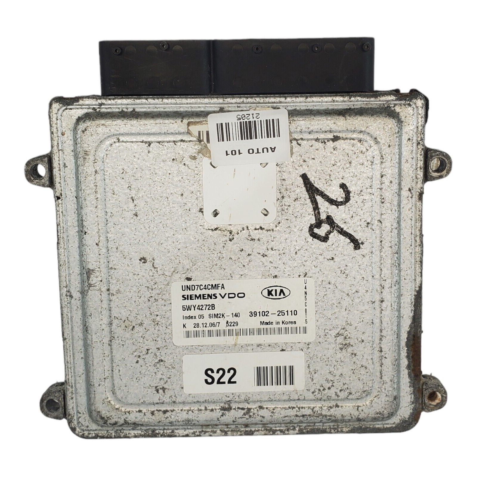 ✅07 08 Kia Rondo 2.4L Engine Computer Module ECU PCM ECM Brain 102K 39102-25110