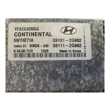 2011 - 2014 Hyundai Sonata 2.4L ECM Engine Computer Control Module 39101-2G662