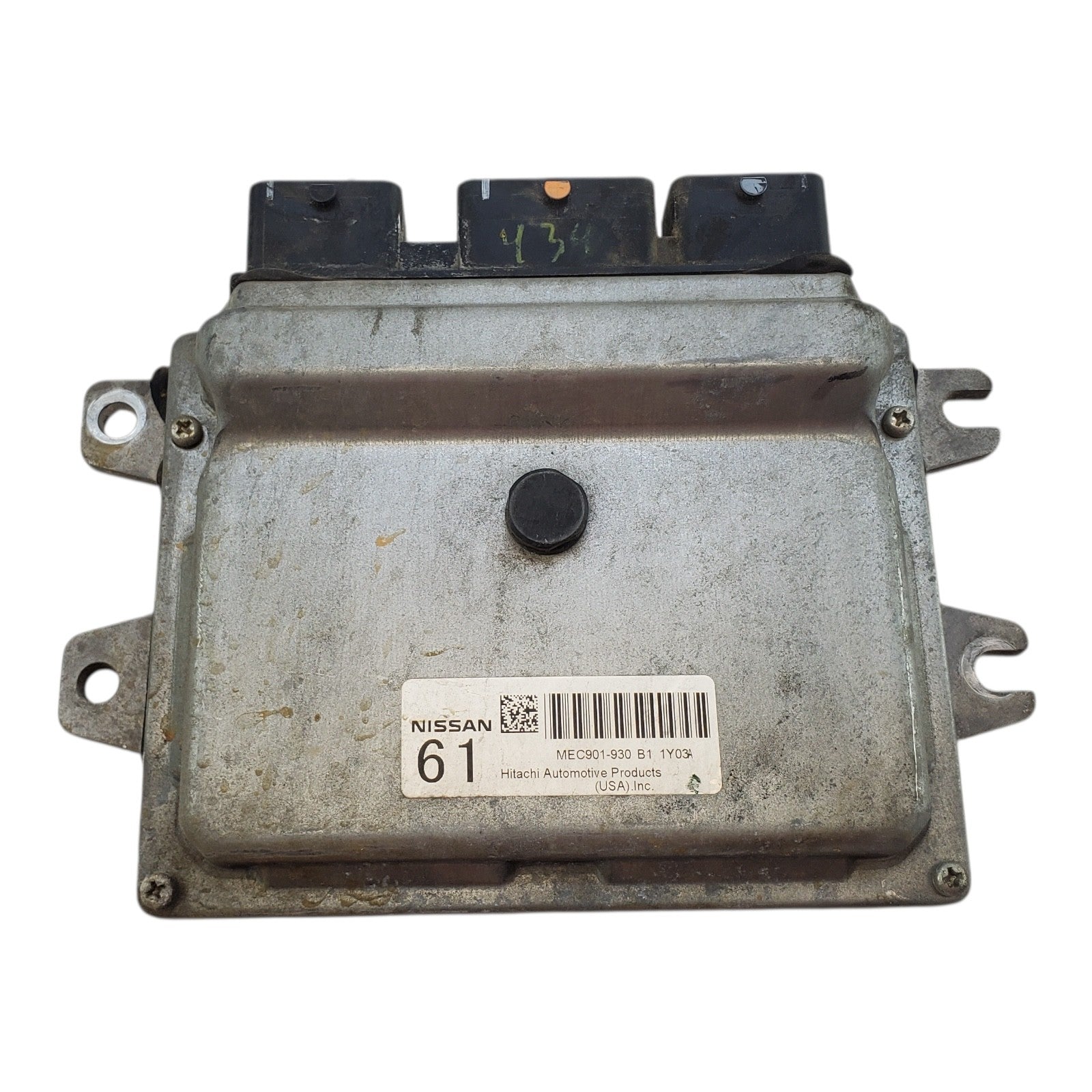12 NISSAN VERSA ENGINE ECM CONTROL COMPUTER MODULE 1.8L AT MEC901-930 B1