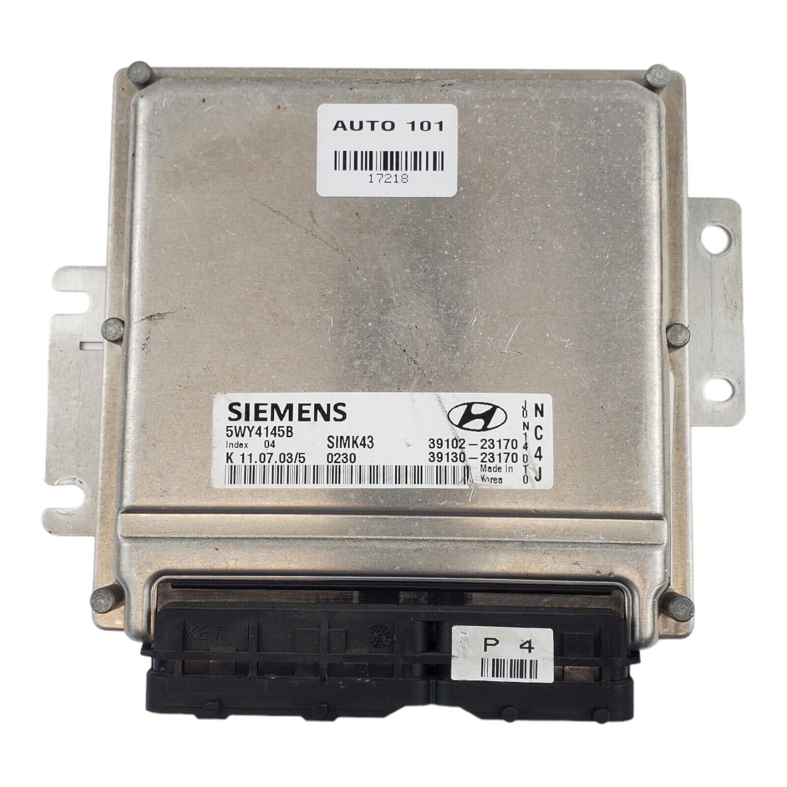 04 HYUNDAI ELANTRA OEM ENGINE CONTROL MODULE UNIT ECU 39102-23170