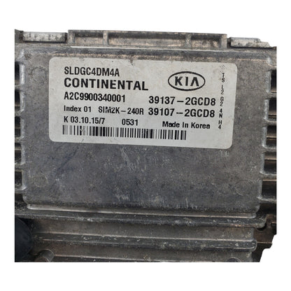 Engine ECM Control Module 2.4L Fits 14-16 SPORTAGE 39137-2GCD8 391372GCD8