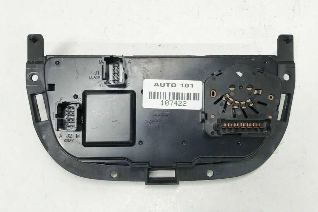 2006 Chevrolet Uplander climate controls 15825995 GM OEM