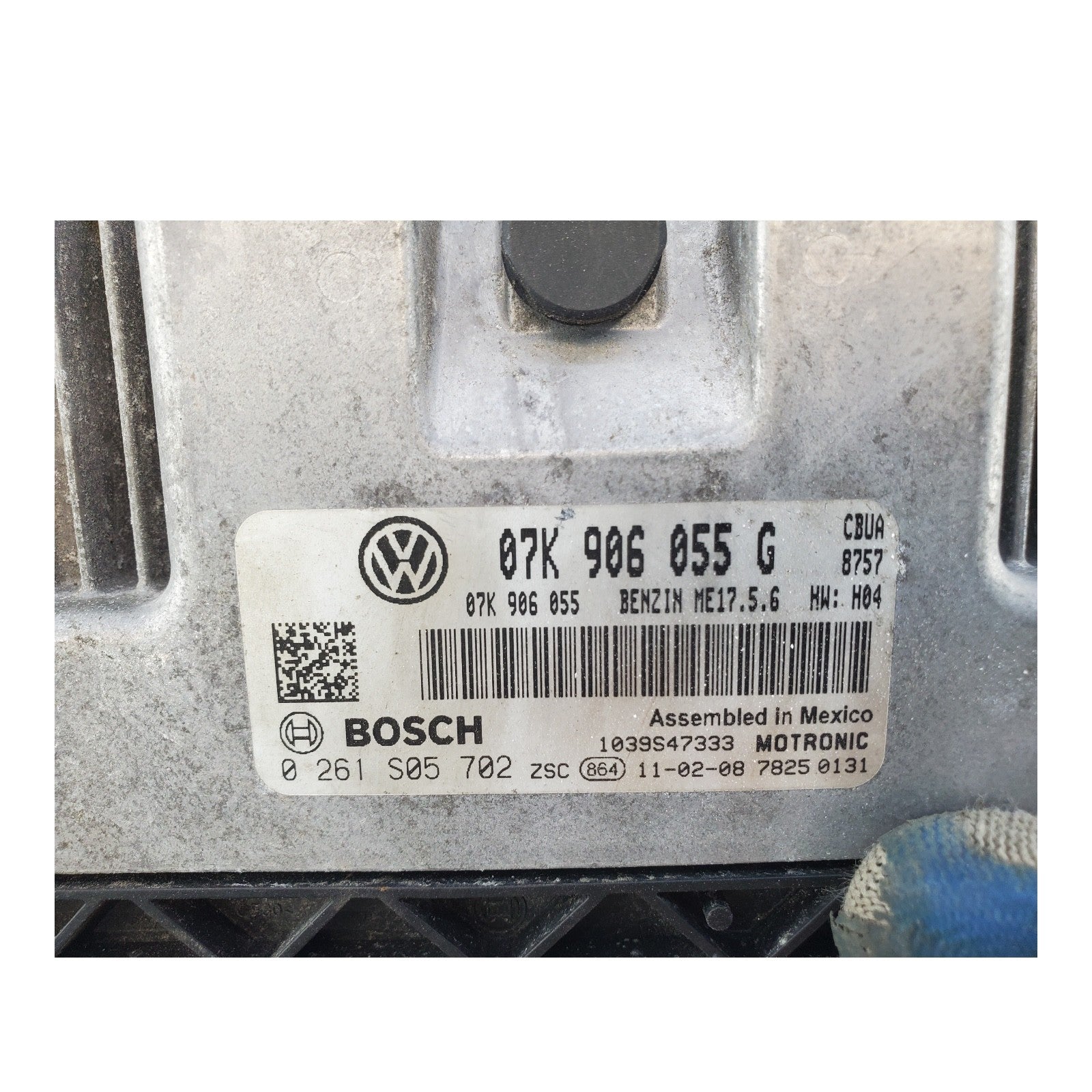 2011-2014 VOLKSWAGEN JETTA 2.5L Ecm  Engine Control Module 07K906055G ME17.5.6