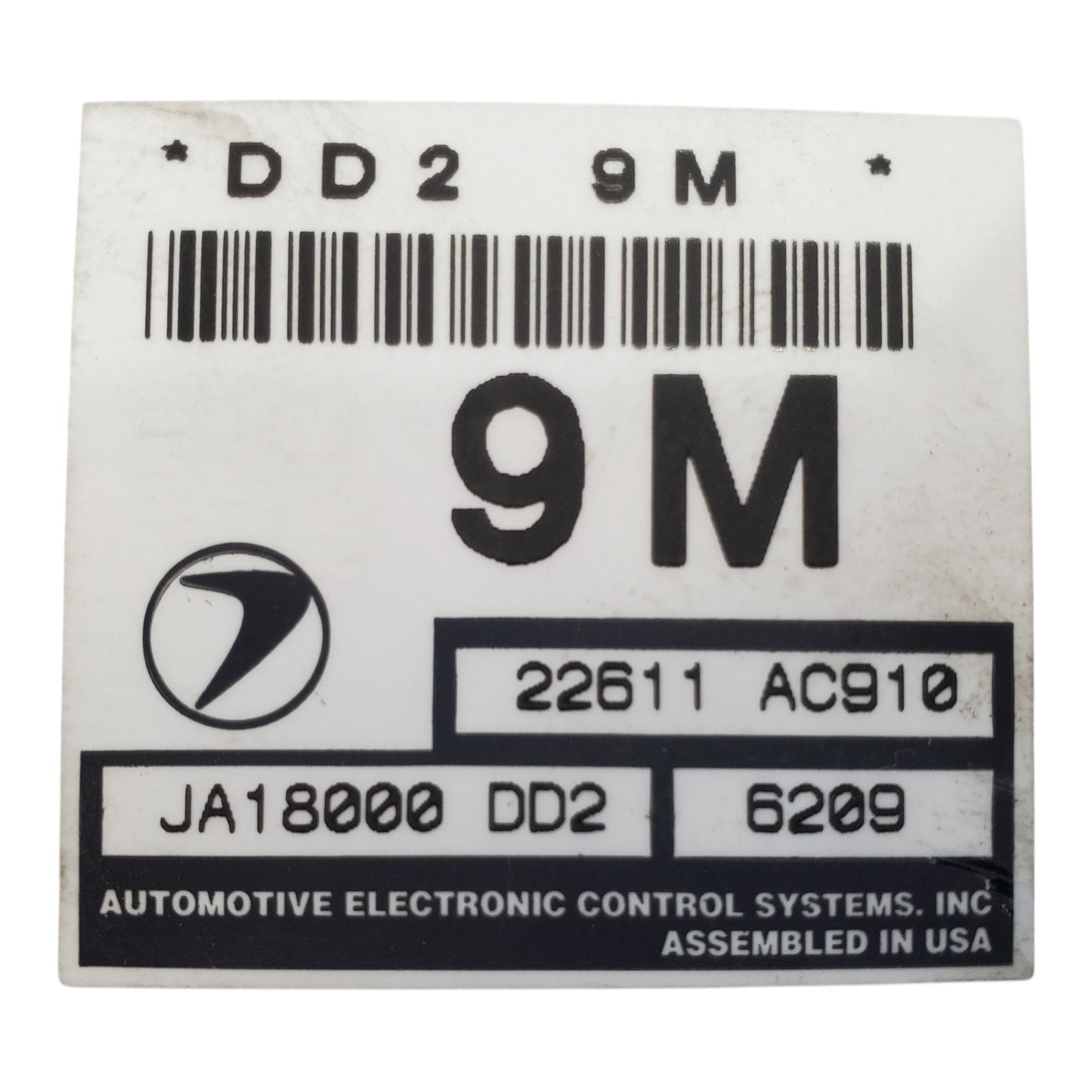 22611AC910 Subaru Legacy 1996 Computer Brain Engine ECU ECM 9A4 359 B1