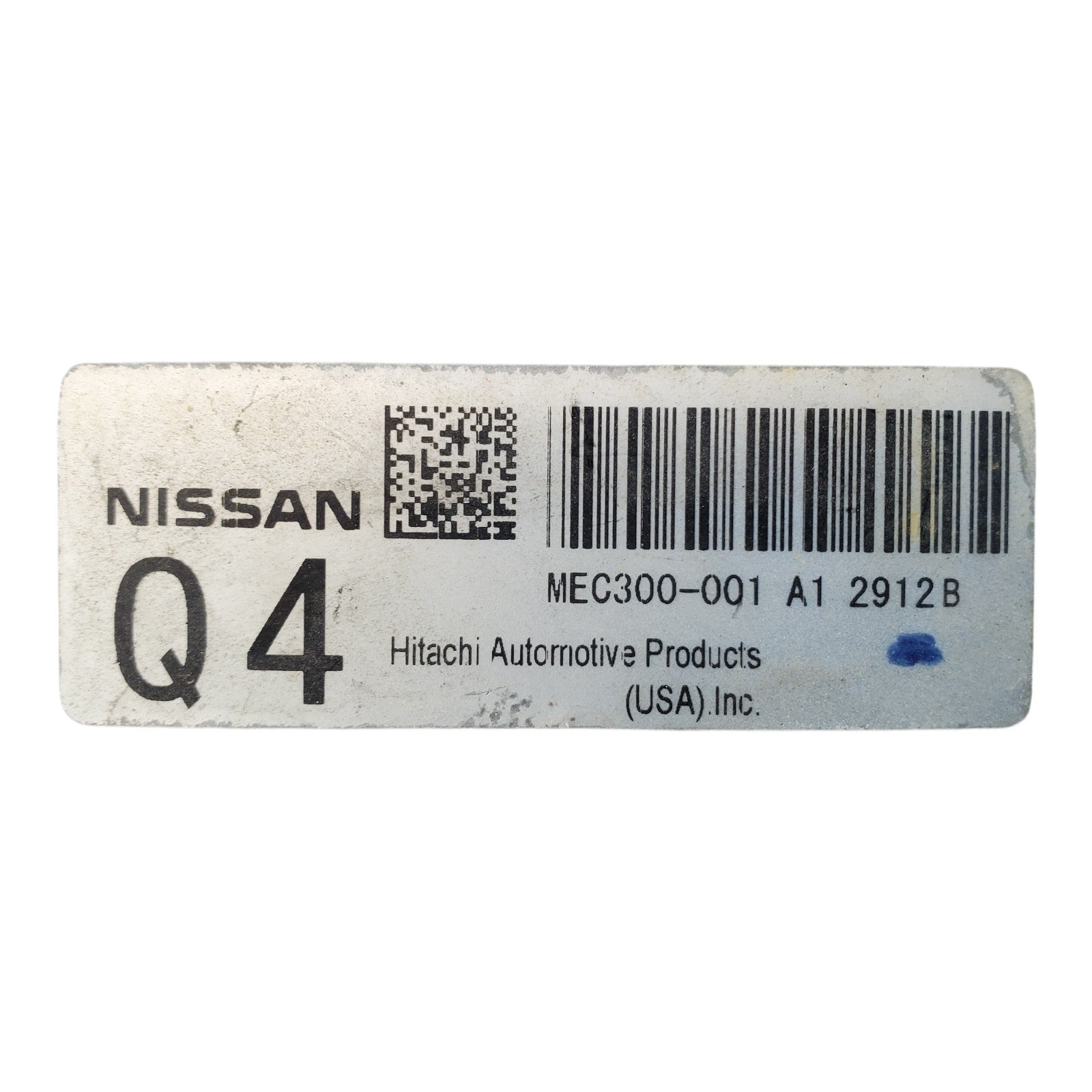 2013-2014 Altima MEC300-001 A1 Computer Brain Engine Control ECU ECM EBX Module