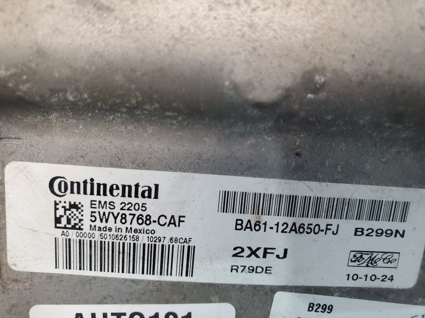11 Ford Fiesta Engine Computer Ecu Pcm Ecm Pcu Oem Ba61-12a650-fj 
