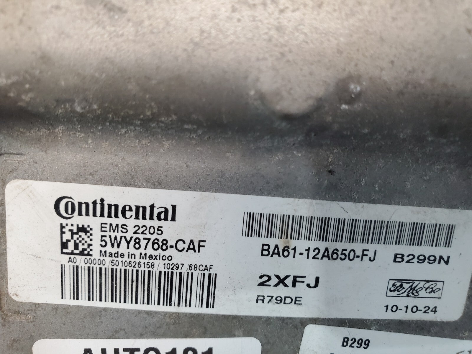 11 Ford Fiesta Engine Computer Ecu Pcm Ecm Pcu Oem Ba61-12a650-fj 