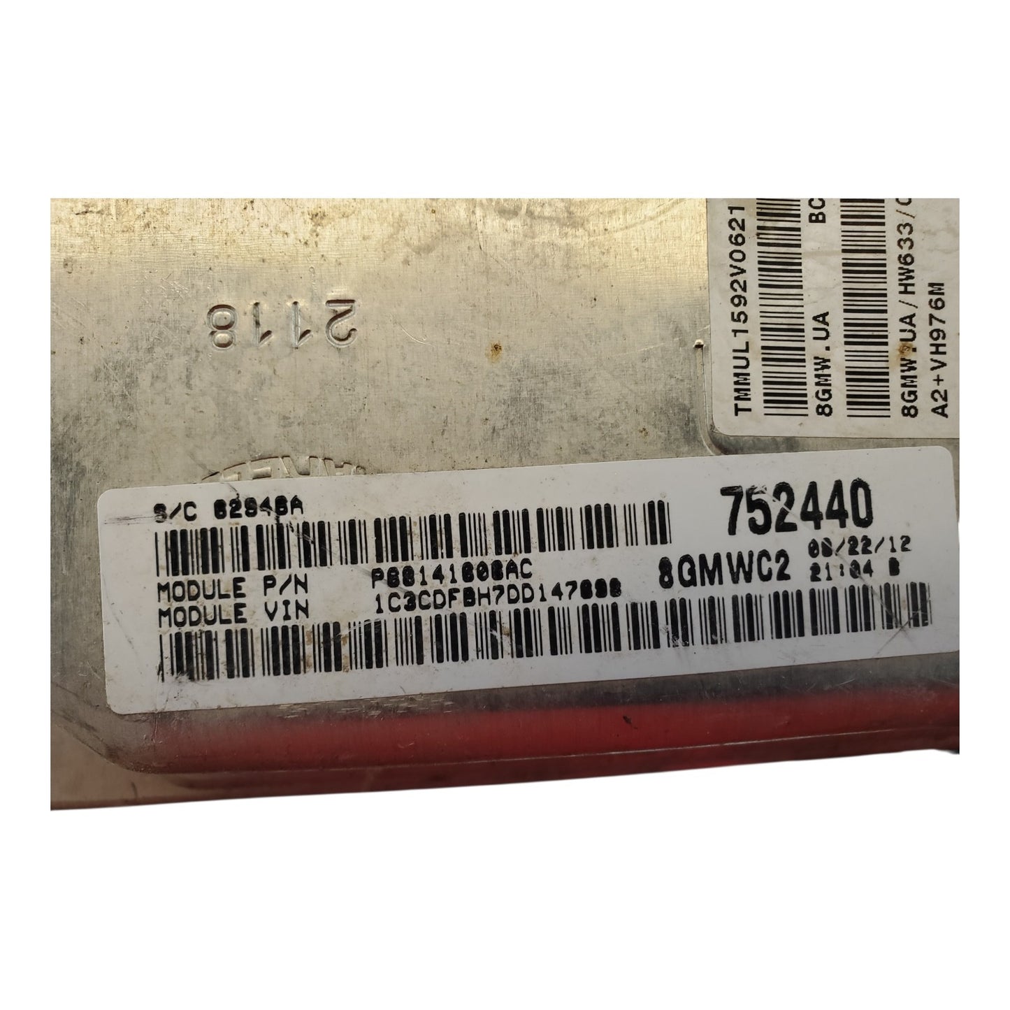 2013 Dodge Dart 1.4L ECM Engine Computer Control Module ECU FWD A/T P05150663AD
